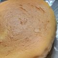 ドコマデモ土偶です。's cooksnap of when they made ひび割れないポイント　スフレチーズケーキ.