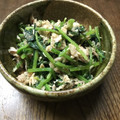 ぶぅとん亭's cooksnap of when they made ほうれん草とツナおかか和え！.