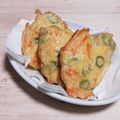 アクセル☆'s cooksnap of when they made オクラのふわふわあげ.