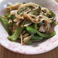 えりこ82☆'s cooksnap of when they made 簡単☆ピーマンとえのきの白だしバター炒め.