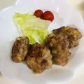 もちっこ橙色's cooksnap of when they made お弁当に☆簡単！ジューシー豚こまボール.