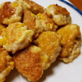 ⭐つきあかり⭐'s cooksnap of when they made とうもろこしとはんぺんのふんわり焼き.