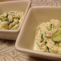 たもたん's cooksnap of when they made 簡単♪　きゅうりとツナのマヨ風味白和え.