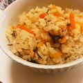 miita15's cooksnap of when they made 絶品！サバの水煮炊き込みご飯.