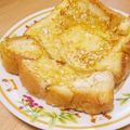 hitomi♪＊'s cooksnap of when they made れぽ4♡とろけるフレンチトースト♡簡単.