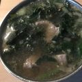 Yokchina's cooksnap of when they made 老舗焼肉店の味！韓国風激ウマ牛肉スープ.