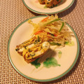 yesmama's cooksnap of when they made 三つ葉桜エビの卵焼き.