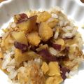 Mimiromi's cooksnap of when they made バター味のさつまいもご飯.