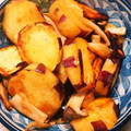 mogumogu63's cooksnap of when they made 簡単！さつまいもとエリンギの塩バター焼き.