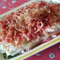 ＊みるこくろこっぺ＊'s cooksnap of when they made ごま油でカリカリベーコン☆簡単大根サラダ.