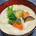 辰夫女子's cooksnap of when they made とろとろで絶品！野菜たっぷりの団子汁。.