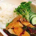 makikoyoga's cooksnap of when they made 鶏のドライトマト＆バジル和風炒め.