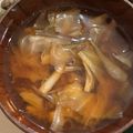 xMARILYNx's cooksnap of when they made キャベツとみょうがの赤だし味噌汁♡.