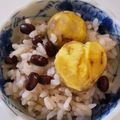 おかずさん88's cooksnap of when they made 茹でずに♪簡単♪栗と小豆の炊き込みご飯♪.