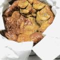 かいや's cooksnap of when they made 焼くまで5分！！バナナカスタードケーキ♡.