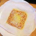 take♪aki♪'s cooksnap of when they made 【スライスチーズで簡単！】チーズ煎餅.