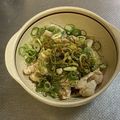 わっきー0424's cooksnap of when they made 簡単おつまみ✩鶏皮ポン酢.