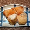ららららこちゃん's cooksnap of when they made ハムポテト湯葉ロール揚げパイ（ゆば春巻）.