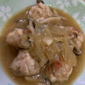 がっつママ's cooksnap of when they made 節約♡豚こま団子のとろみ炒め.
