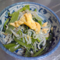 ちんぐりあん's cooksnap of when they made 小松菜と卵のじゃこ炒め.
