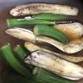 やーしー's cooksnap of when they made 【簡単】茄子とオクラの焼き浸し（揚げ浸し.