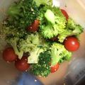 やーしー's cooksnap of when they made トマトとブロッコリーの中華風サラダ.