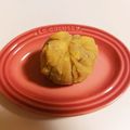 うぅこちゃん's cooksnap of when they made あら！？簡単！栗きんとん(茶巾).