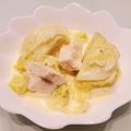 おりがみkidsママ's cooksnap of when they made めかじきとキャベツのクリーム煮.