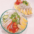 ゆにこーん☆'s cooksnap of when they made トマトとしらすの和風サラダ.
