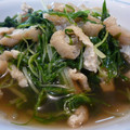 ♡REI♡'s cooksnap of when they made *水菜と油揚げのさっと煮*.