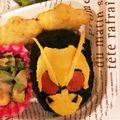 ゆんねむ's cooksnap of when they made 仮面ライダー ゼロワン弁当.