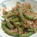 カルビ定食's cooksnap of when they made ゴーヤーのおかか炒め.