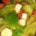 webjun's cooksnap of when they made トマトとレタスの即席サラダみそ汁.