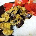 ai＊ringo's cooksnap of when they made 無国籍カフェ　和風なすご飯。.