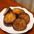 ともみん❤'s cooksnap of when they made 米茄子のバターニンニク醤油ステーキ.