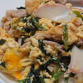 Sachiａree's cooksnap of when they made 〜お揚げ丼〜ほうれん草と油あげの卵とじ.