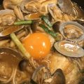 nopimoco's cooksnap of when they made あさりのチゲスープ風温麺（うーめん）.