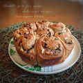 inyako's cooksnap of when they made ヘーゼルナッツクリーム&チョコチップパン.