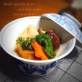 inyako's cooksnap of when they made 揚げ出し豆腐の彩りあんかけ！.