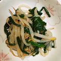 ＊ちゃちゅ＊'s cooksnap of when they made もやしとニラのナムル副菜に！.