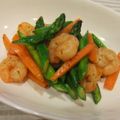 サクランブー's cooksnap of when they made アスパラとえびのゴマ塩炒め。.