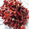 リアブン's cooksnap of when they made トルコの家庭料理☆ビーツとザクロのサラダ.
