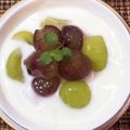 horseland's cooksnap of when they made 簡単！キレイ！離乳食にも☆ぶどうの剥き方.