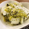 わか★'s cooksnap of when they made もったいないレシピ、白菜の芯のゆかり漬け.