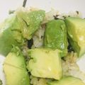 tumitumiki's cooksnap of when they made 簡単！アボカド塩昆布DE和風丼.