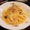 りんご☆ミ's cooksnap of when they made 簡単^ω^牛乳と全卵の【カルボナーラ】.
