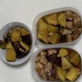 ぶんちょ♪'s cooksnap of when they made さつまいもと鶏肉の甘辛煮物☆ゼロ活力鍋.