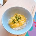 perorin139's cooksnap of when they made 【離乳食中後期】ゆで卵の卵黄で親子丼.