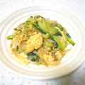 ＠迷子＠'s cooksnap of when they made お手軽☆ふんわり卵と青梗菜の旨だれ炒め.