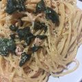 ほし★'s cooksnap of when they made 隠し味が決め手！ コク旨☆ タラコパスタ.